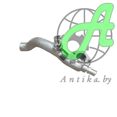 Патрубок водяного насоса  245-1307060-02  для двигателей ММЗ со штуцером