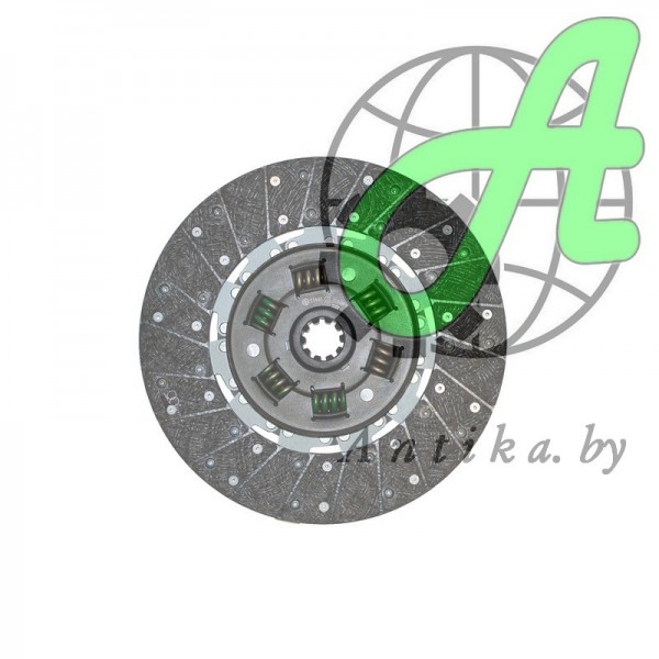 Диск сцепления 75905 (старый номер 71445)  ведомый, аналог 4301-1601130-01 ГАЗ  автомобили ГАЗ-3308, 3309, 3310 Валдай с двигателем ММЗ