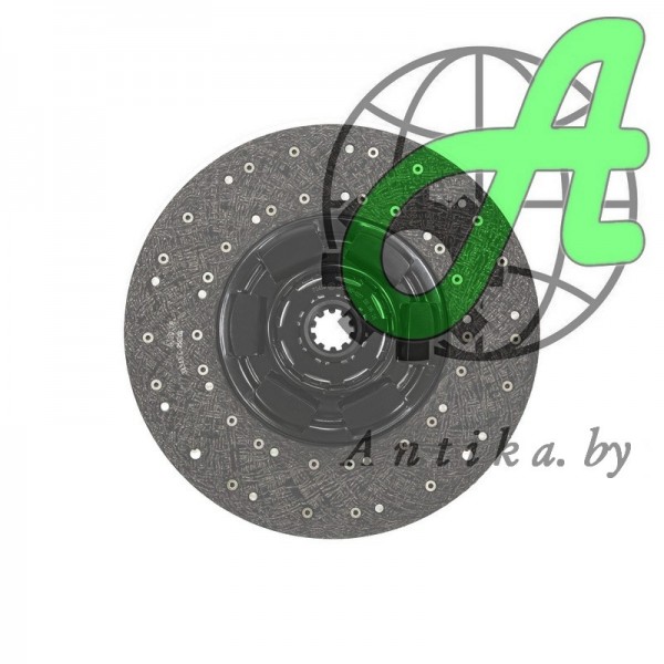 Диск сцепления 71459 ведомый  аналог 183.1601130  МАЗ, КамАЗ