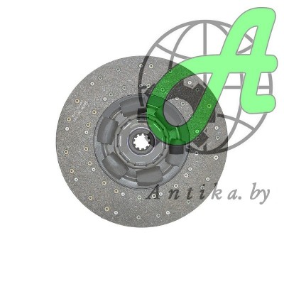 Диск сцепления 71529 ведомый  (аналог 183-1601130)  для автомобилей МАЗ-5336, 5337, 6303, 6317, 54329, 642205, 5516, 5317