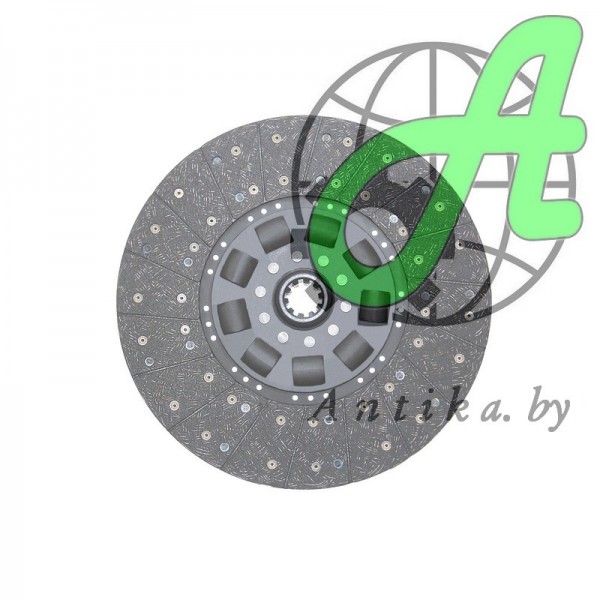 Диск сцепления 75836 ведомый (аналог 183-1601130)  для автомобилей МАЗ-5336, 5337, 6303, 6317 54329, 642205, 5516, 5517
