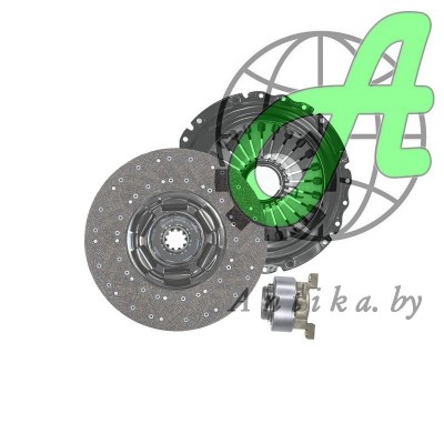 Комплект сцепления 71596 (3482083118, 1878000205)  для МАЗ-5440, 6422, 6430, 6303, 6312, 5516, 6501
