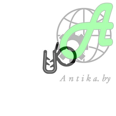 Уплотнитель (профиль) А37.08.045  стекла бокового, безрамочного кабины трактора МТЗ 